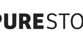Pure Storage logo.