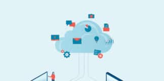 A network of client endpoints connect to cloud object storage.