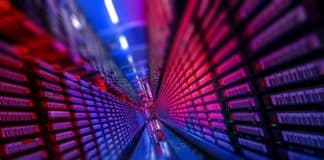 Tape storage drives in a data center. Photo via Flickr.