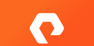 Pure Storage logo.