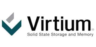 Virtium logo.