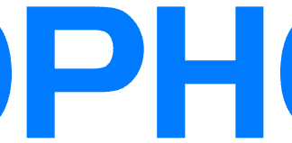 Sophos logo.