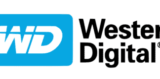 Western Digital logo.