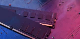 RAM modules.