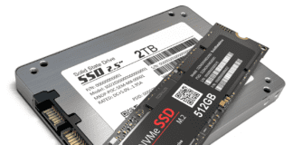 M.2 and SATA SSD.