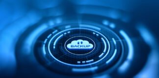 Backup Storage Data Internet Technology Business concept.