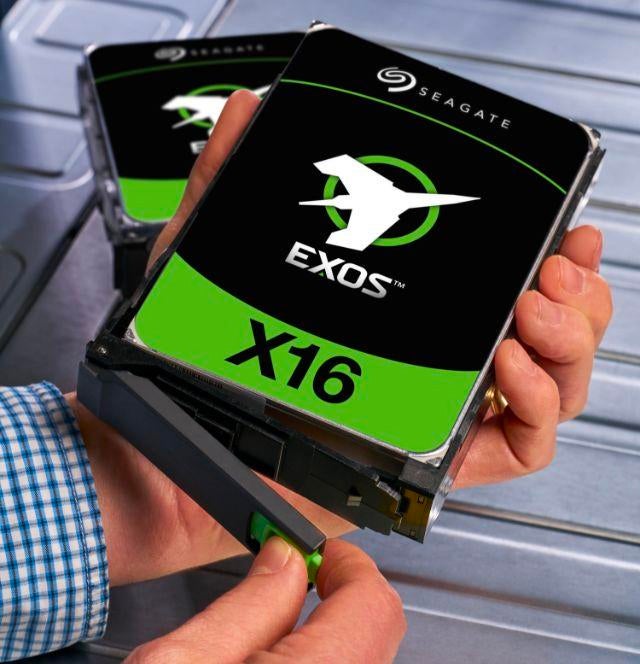 The Seagate Exos X Series.